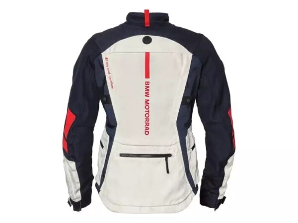 Jaqueta de Motociclista GS Rallye GTX Azul/Branca Feminina - Image 4