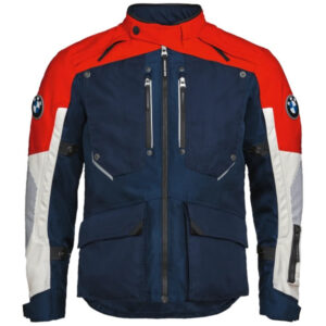 Jaqueta BMW GS Rallye GORE-TEX masculina 2026 — Azul/Vermelha