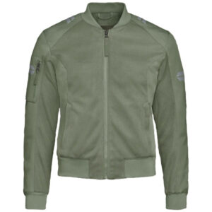 Jaqueta BMW Glandon AIR feminina 2026 — Verde Oliva