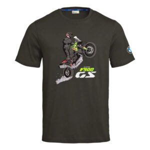 Camiseta BMW F900GS masculina 2026 — Marrom