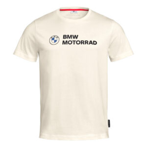Camiseta BMW Motorrad masculina 2026 — Off-White