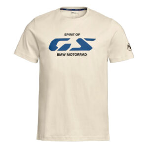 Camiseta BMW Spirit of GS masculina 2026 — Branca